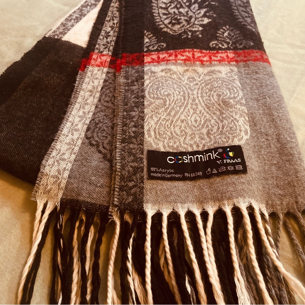 Fraas Cashmink Scarf with Fringe